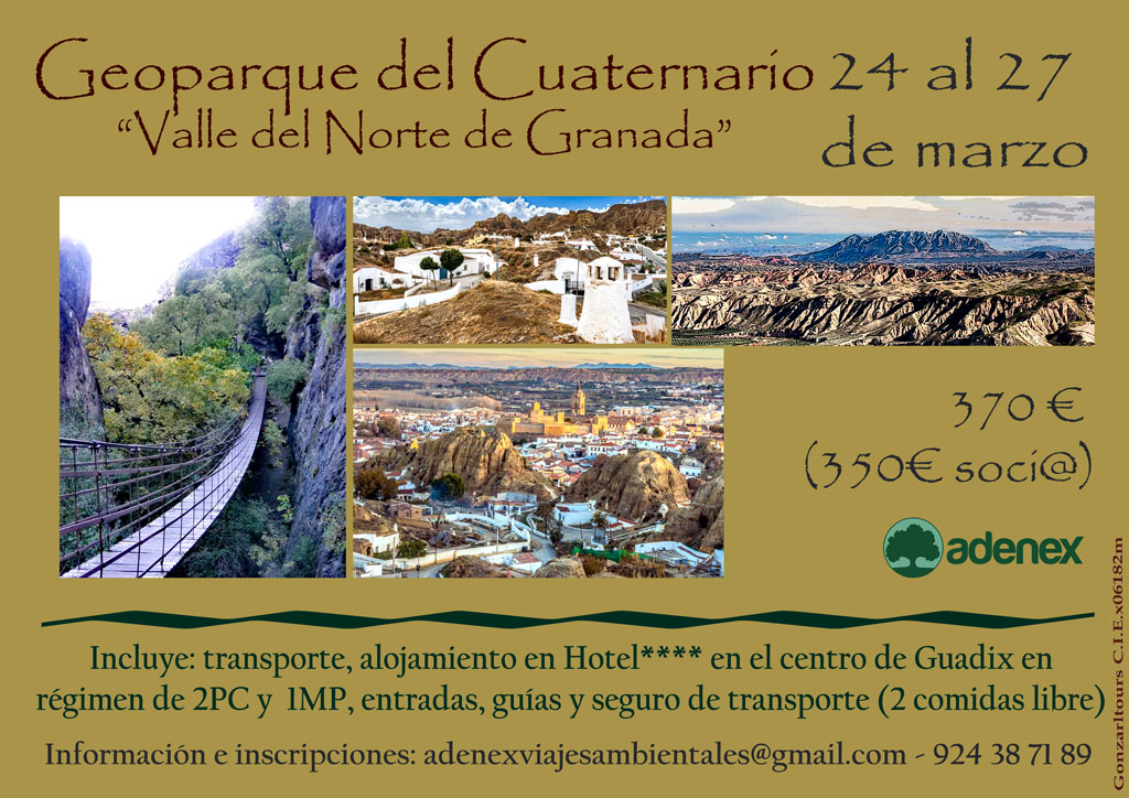 Cartel Geoparque Granada
