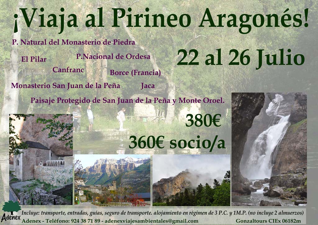 Cartel Pirineo Aragones