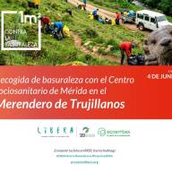 4 de junio - Actividad 1m2 contra la Basuraleza con el Centro sociosanitario de Mérida